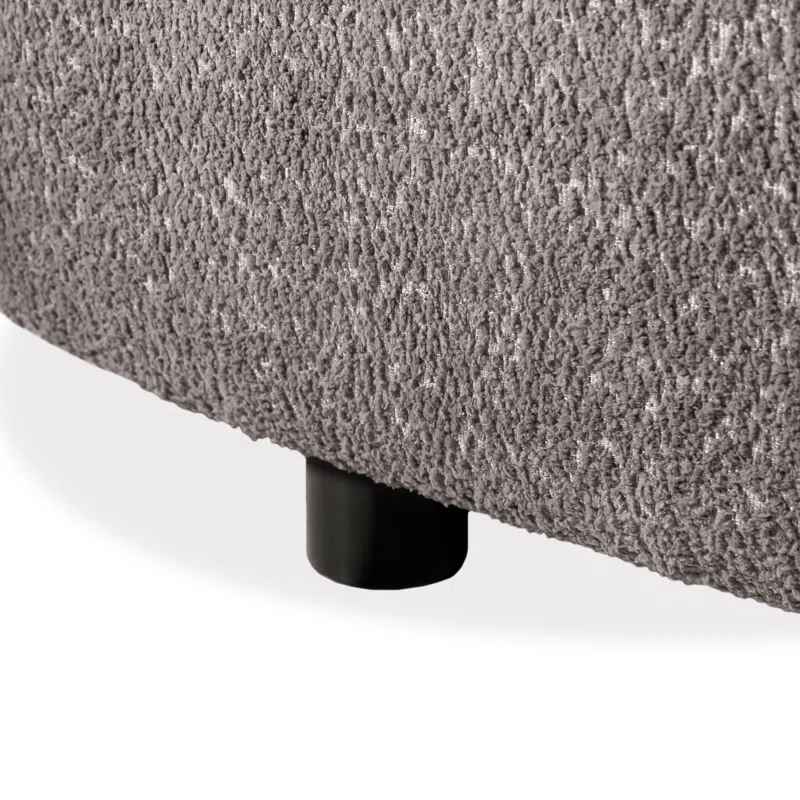 Tuxedo Arm Curved Sofa