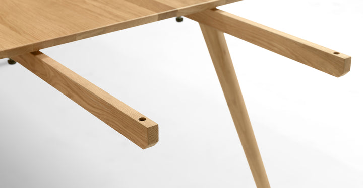 Seno Oak Dining Table, Extendable