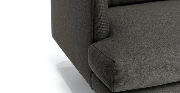 Burrard Graphite Gray Loveseat