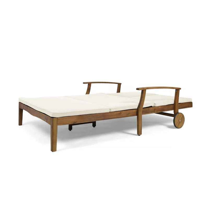 Reisterstown 79.25 Long Reclining Acacia Double Chaise