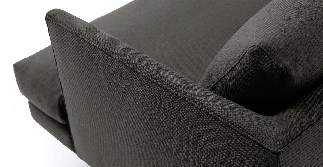 Burrard Graphite Gray Loveseat