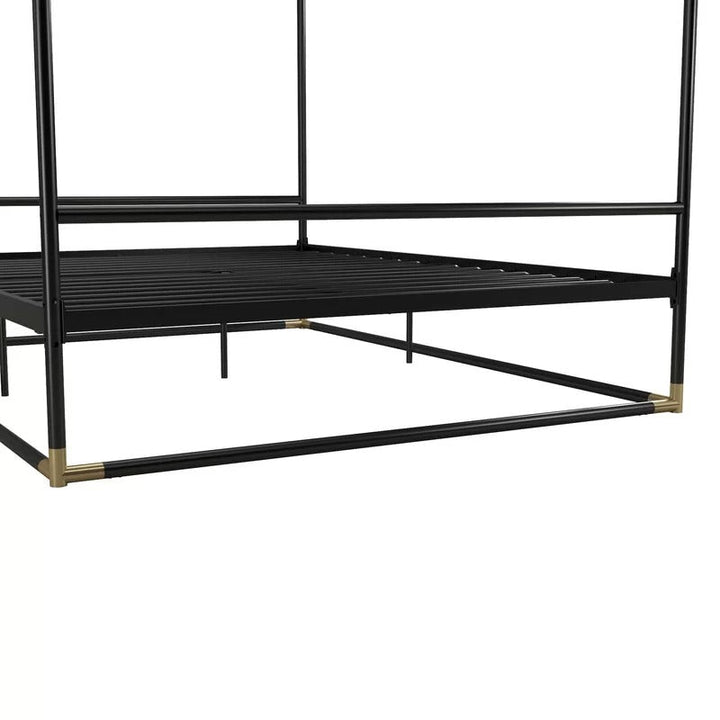 Celeste Metal Canopy Bed-King
