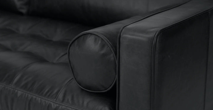 Sven Oxford Black 72" Sofa