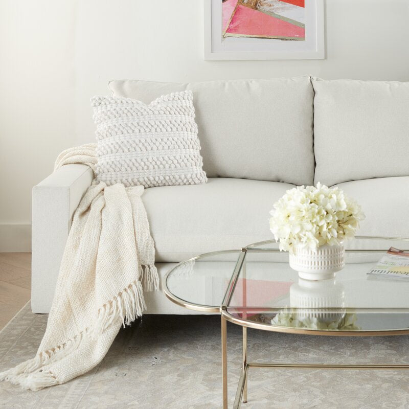 Valerie Square Pillow Cover And Insert With Insert-20"x20"