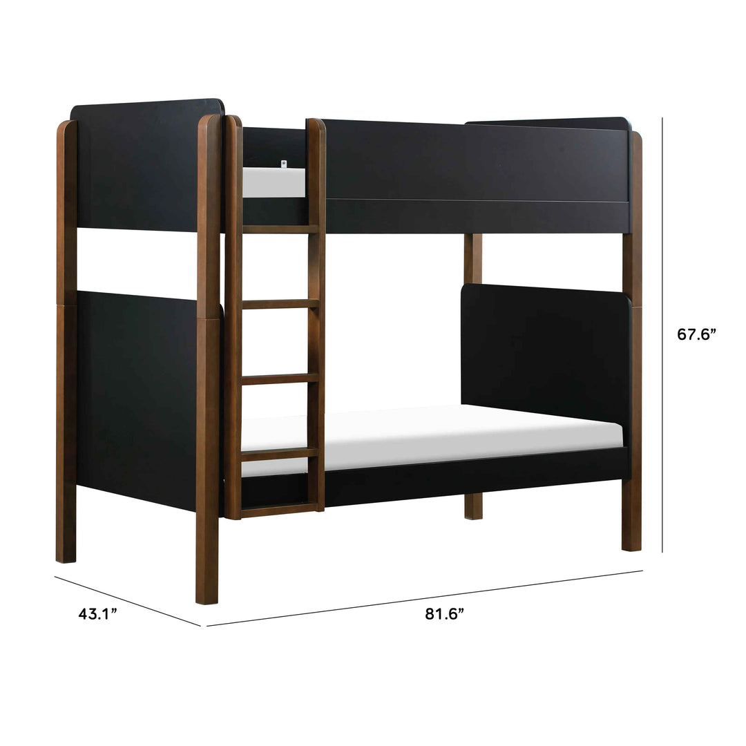 TipToe Twin Bunk Bed