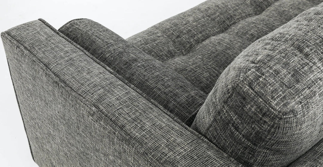 Sven Briar Gray Left Sectional Sofa