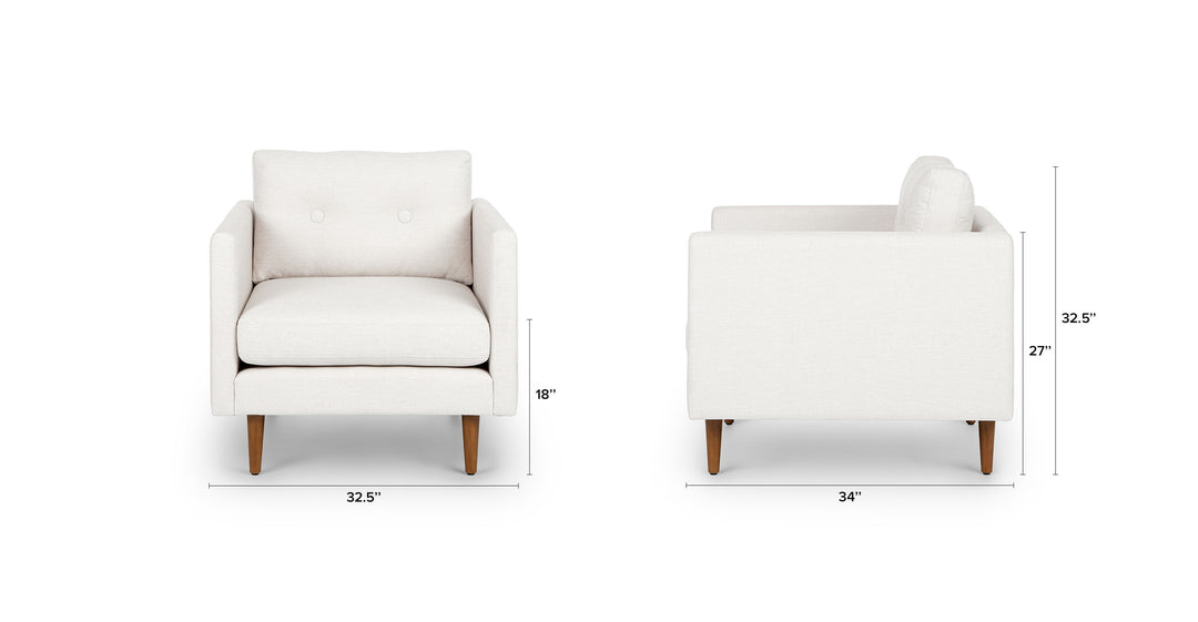 Anton Limestone Lounge Chair