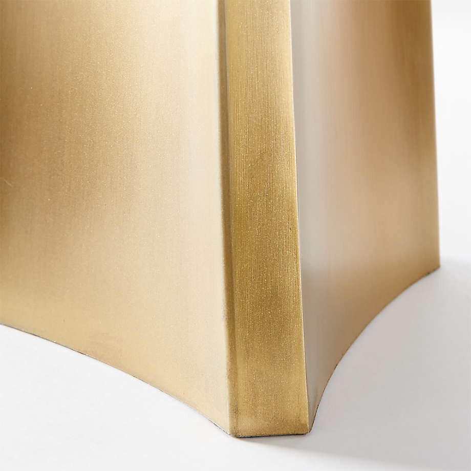 Isla Brass Triangle Floor Lamp