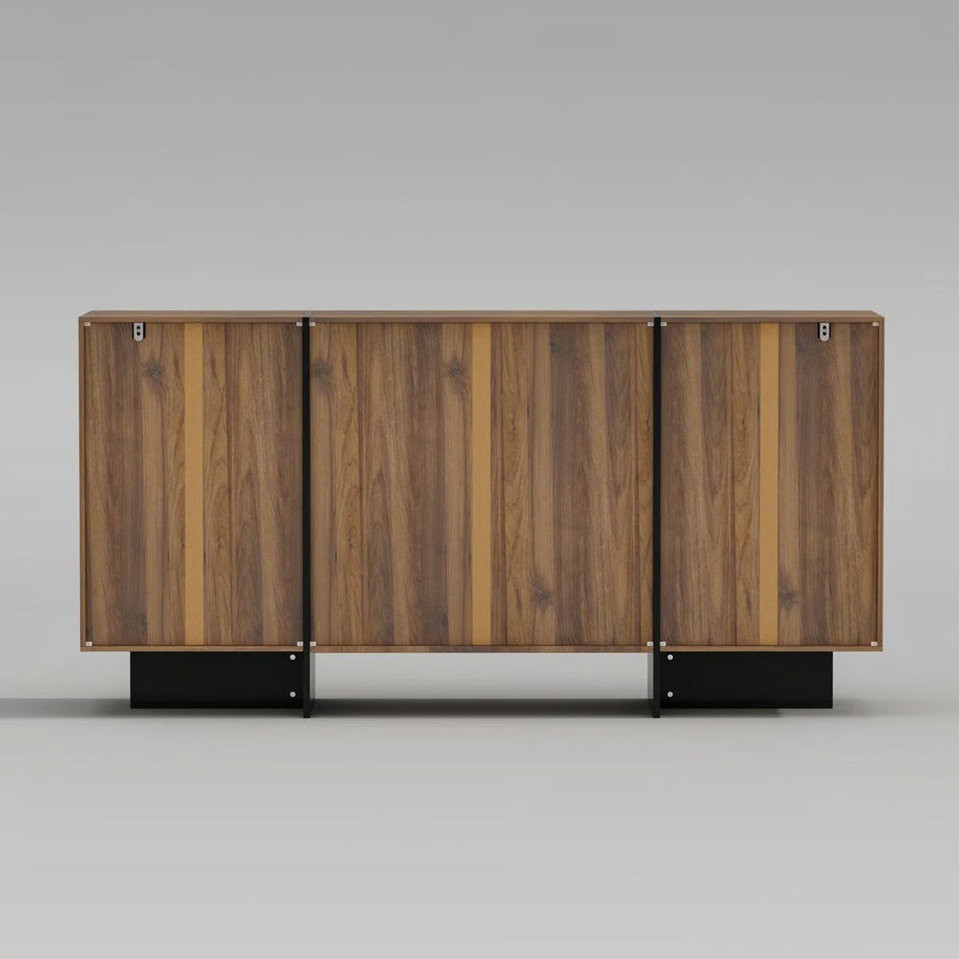 Mid Century Modern 12 Drawer Dresser With Wooden Base