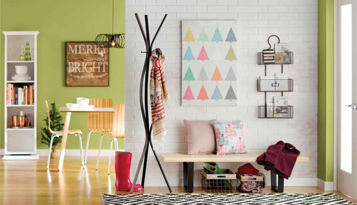 Carruth Steel Freestanding Coat Rack