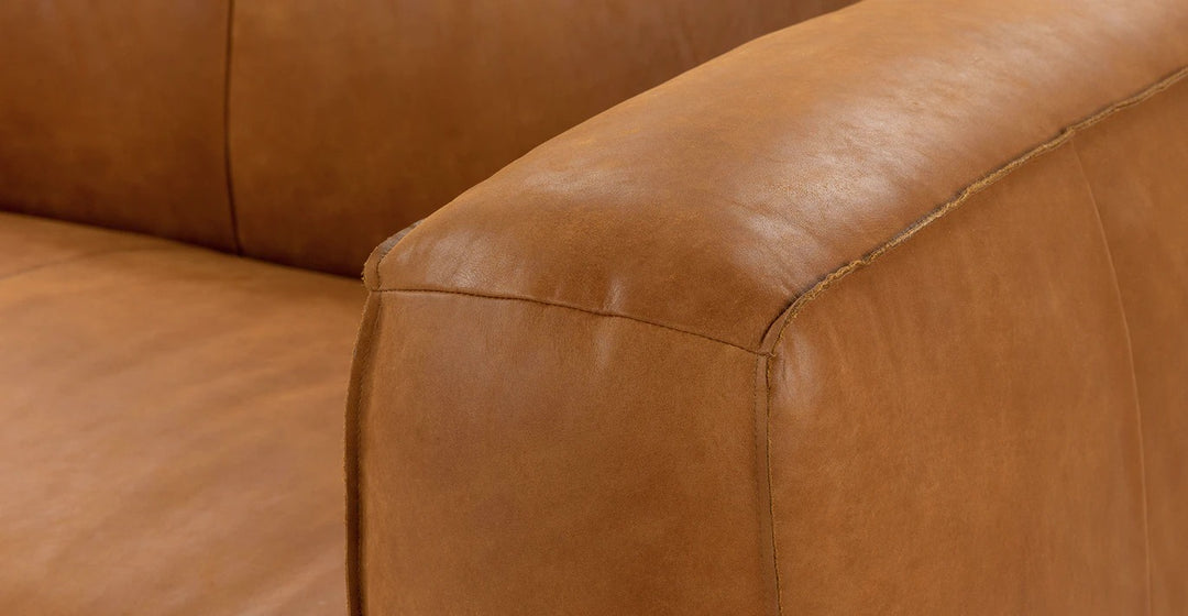 Cigar Rawhide Tan Sofa