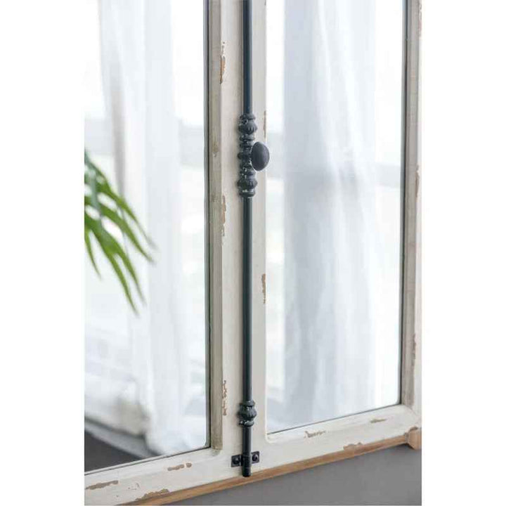 Arch Wood Wall Mirror-27.5"x48"