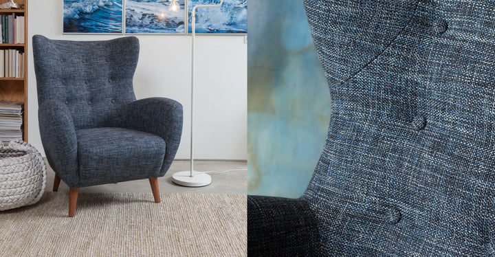 Mod Blue Berry Armchair