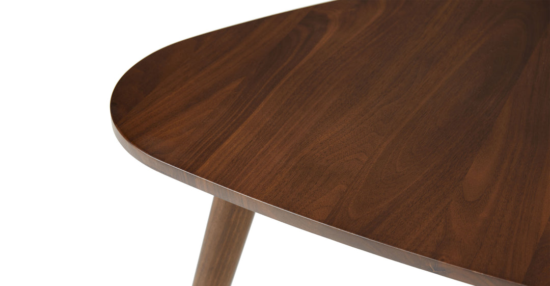 Amoeba Wild Walnut  Wide Coffee Table