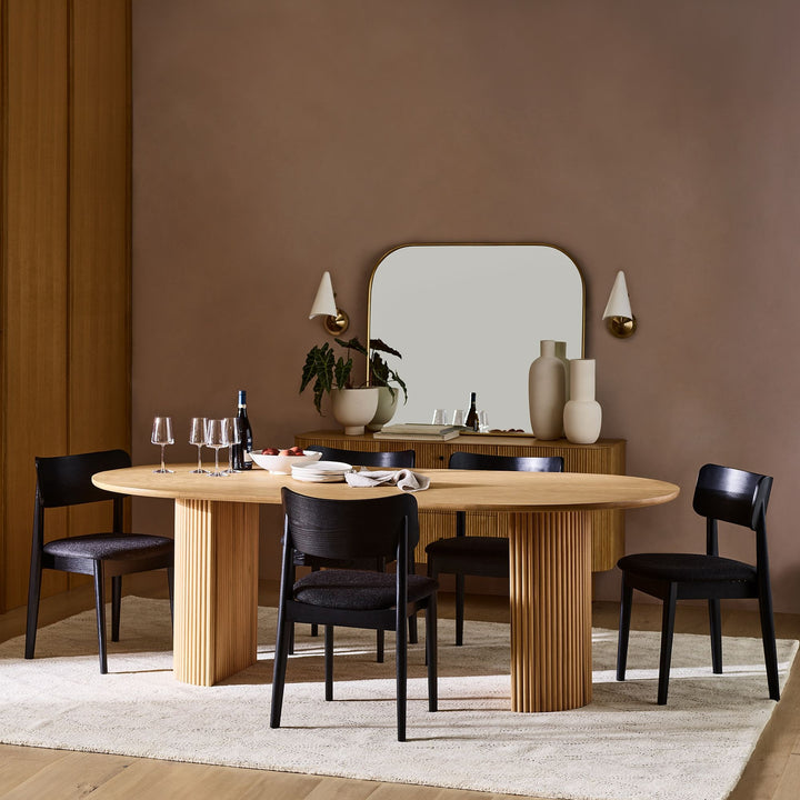 Ellington Oval Pedestal Dining Table 86