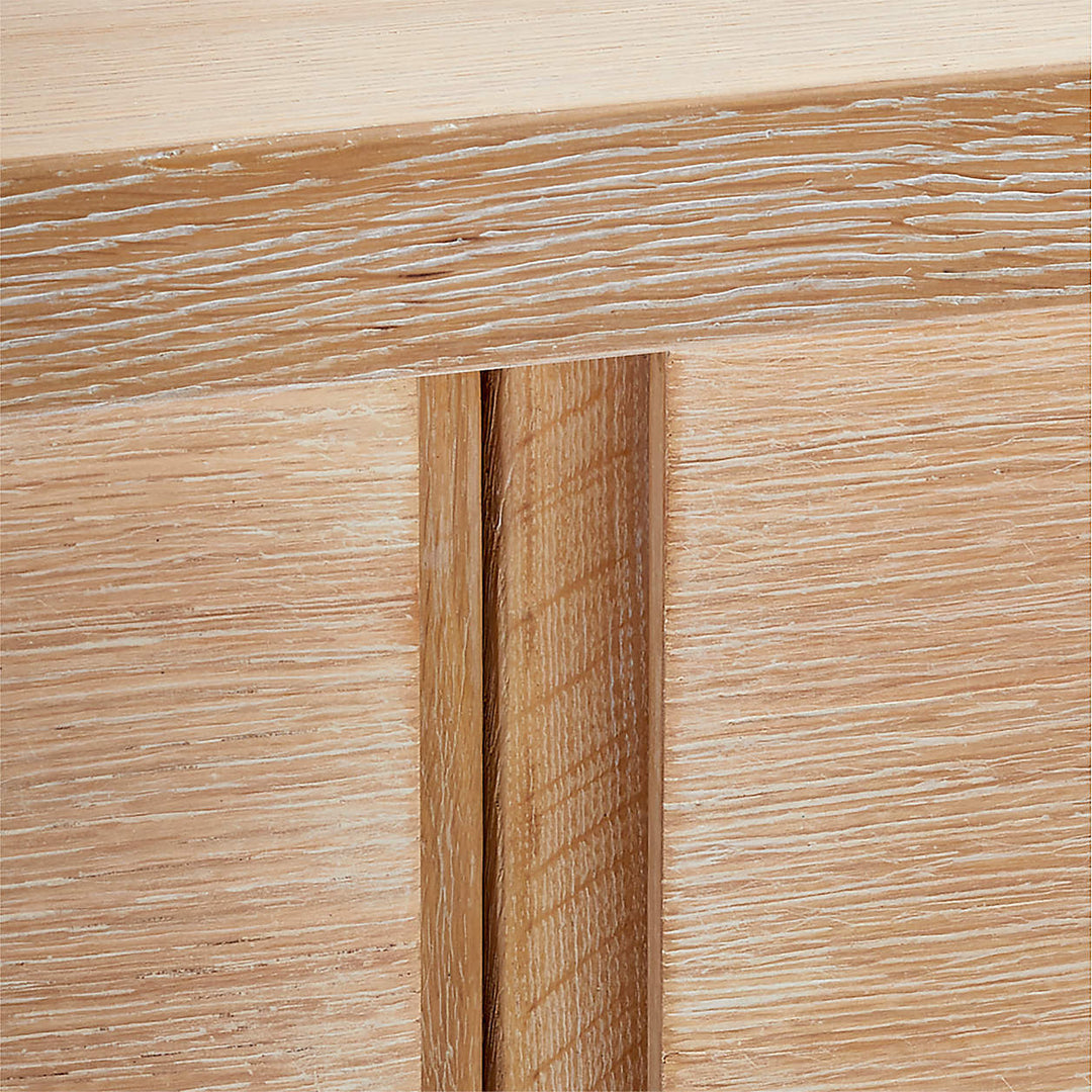Terra Natural White Oak Wood Bookcase