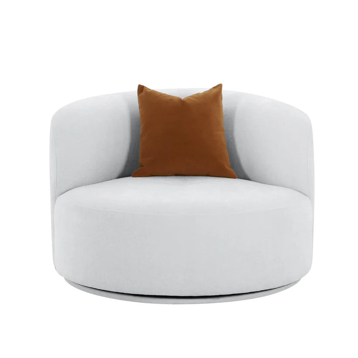 Clif Velvet Chair- Gray