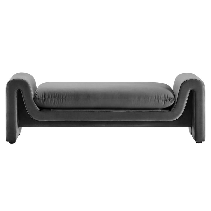 Wavie Performance Velvet Bench - Gray