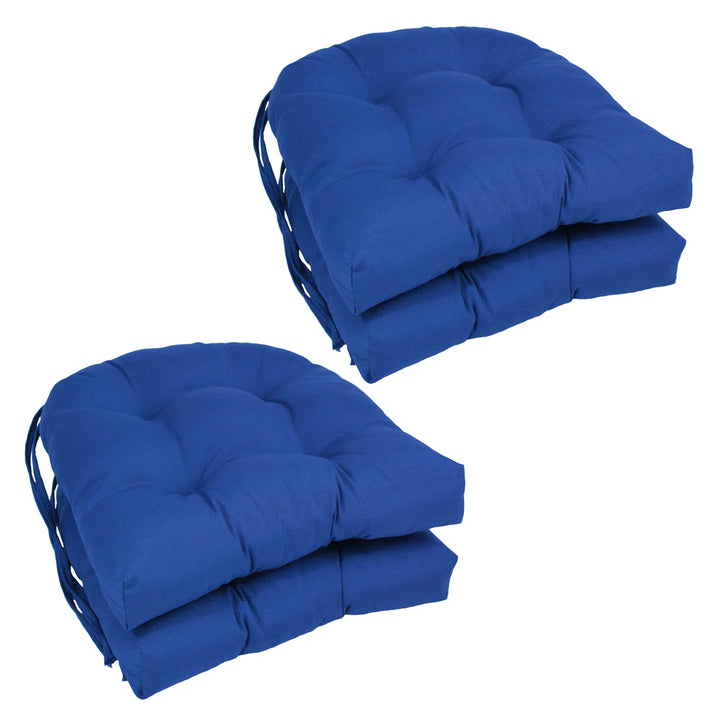 Outdoor 3.5'' Dining Chair Seat Cushion (Set of 4)