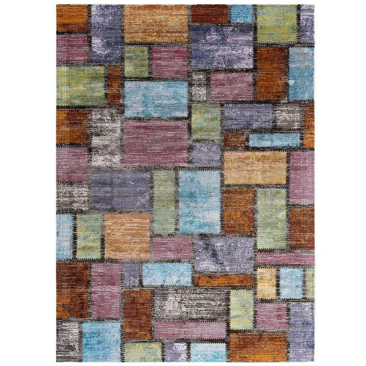 Marissa Abstract Mosaic Area Rug