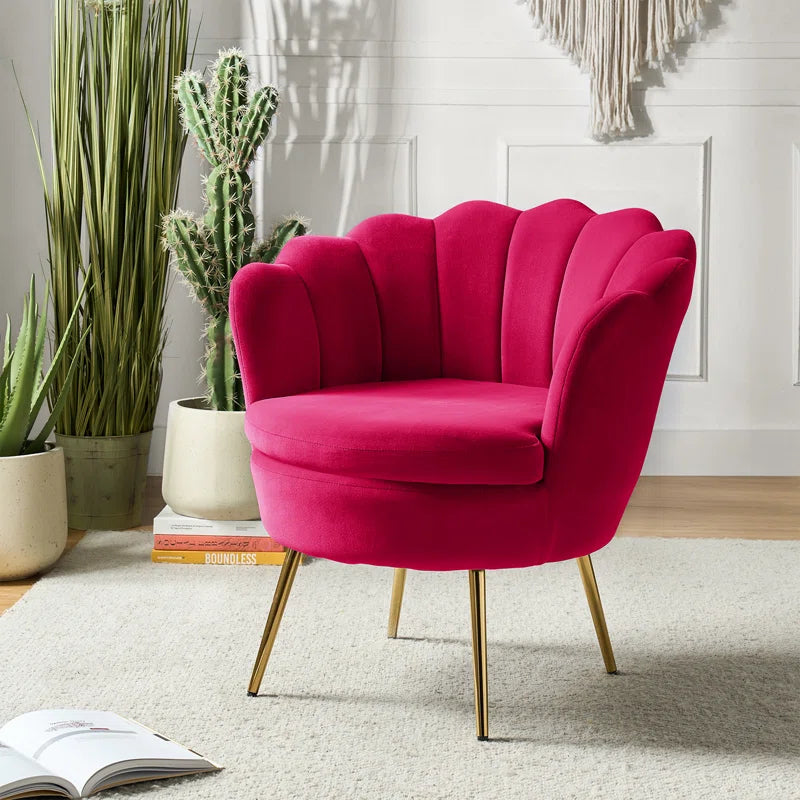 Hendrix Velvet Accent Chair
