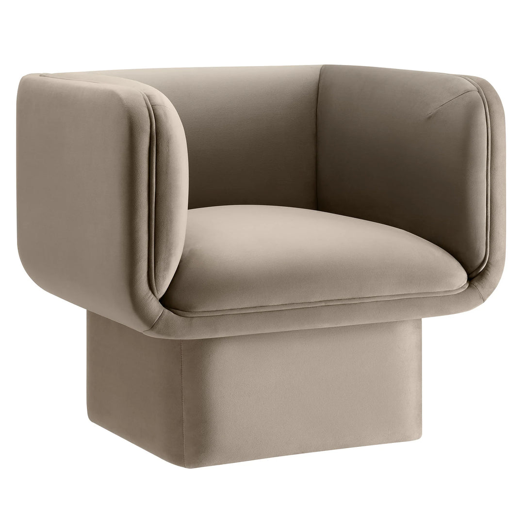 Tala Taupe Accent Chair