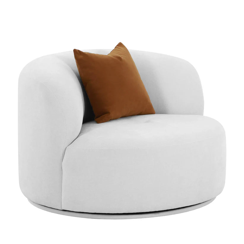 Clif Velvet Chair- Gray