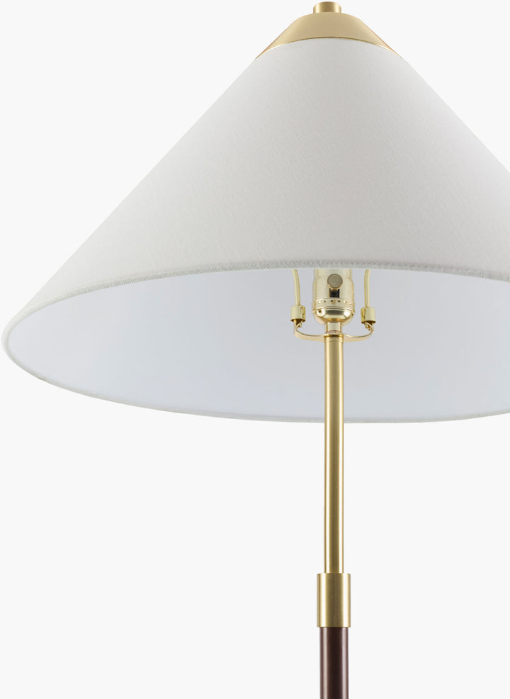 Brass Mid-century Mae Floor Lamp