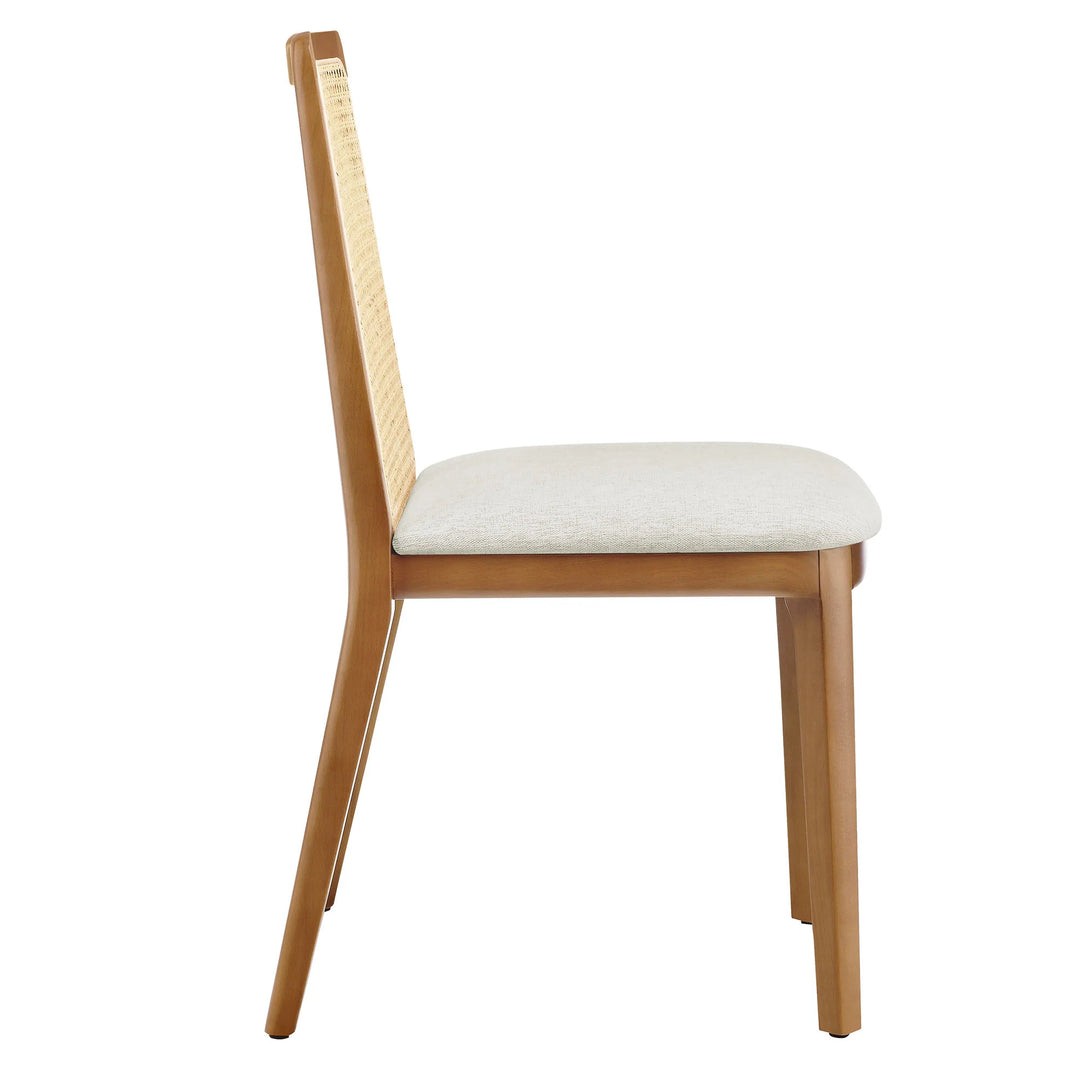 Cana Honey and Ivory Dining Side Chair