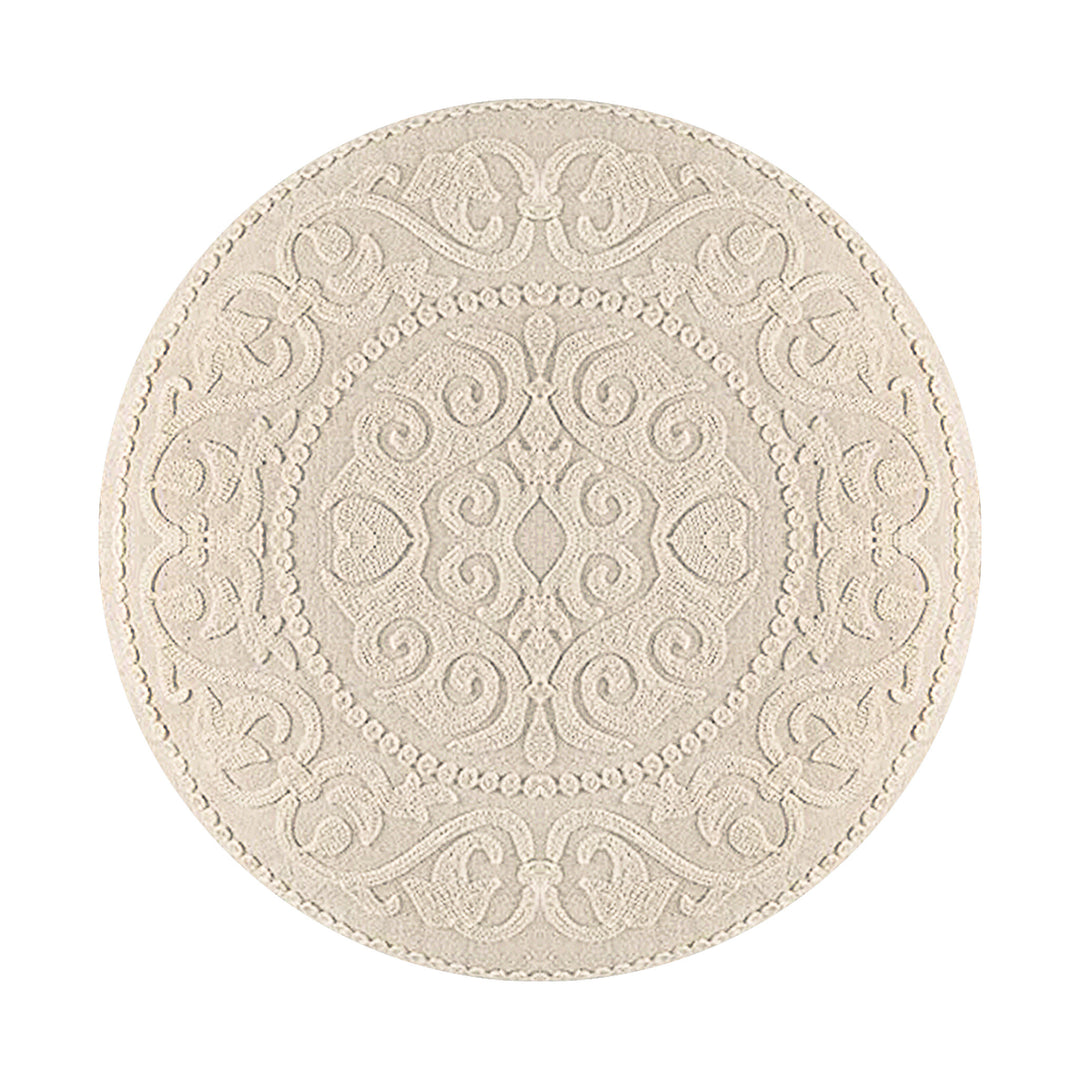 Global Artisan Handmade Boho Round Tassel Throw Pillows