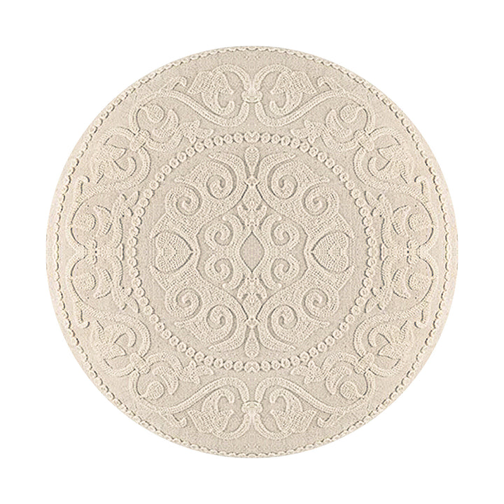 Global Artisan Handmade Boho Round Tassel Throw Pillows
