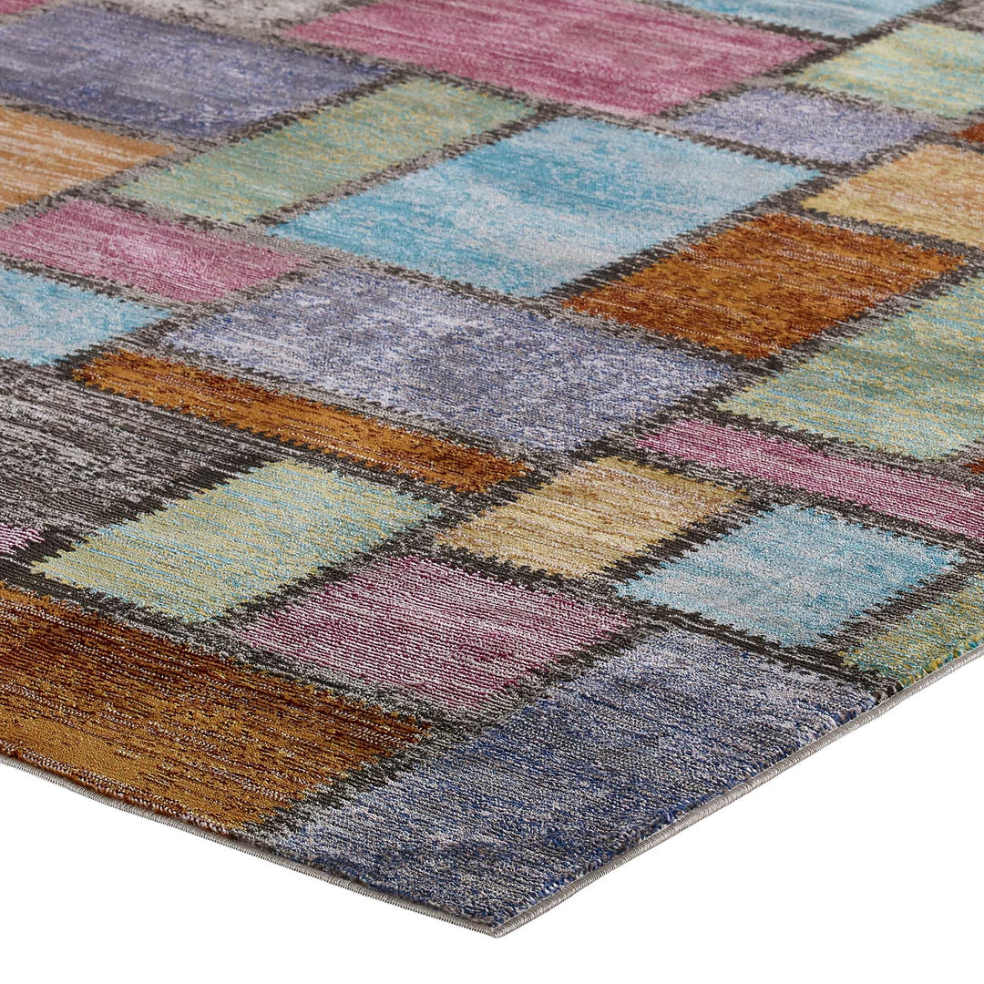 Marissa Abstract Mosaic Area Rug