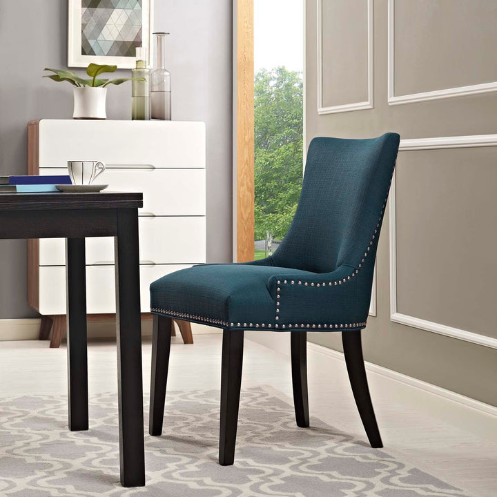 Aruis Fabric Dining Chair - Azure