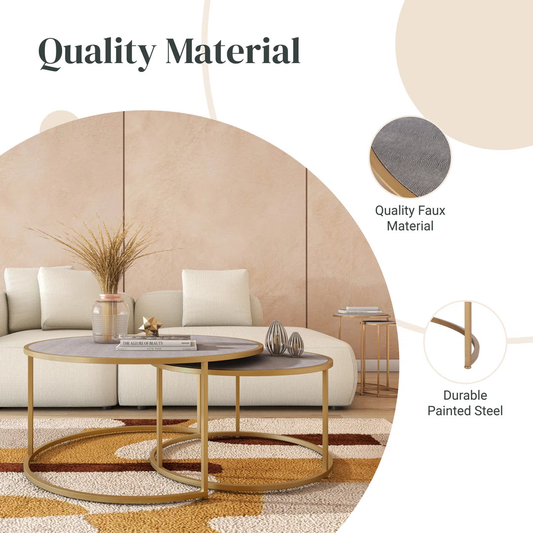 Ariadny Nesting Coffee Table