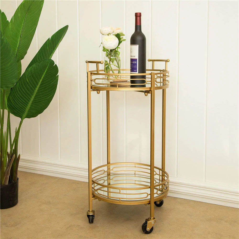 Abbigael Metal Bar Cart