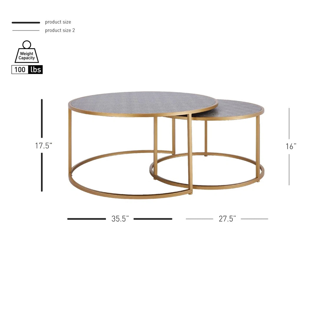 Ariadny Nesting Coffee Table