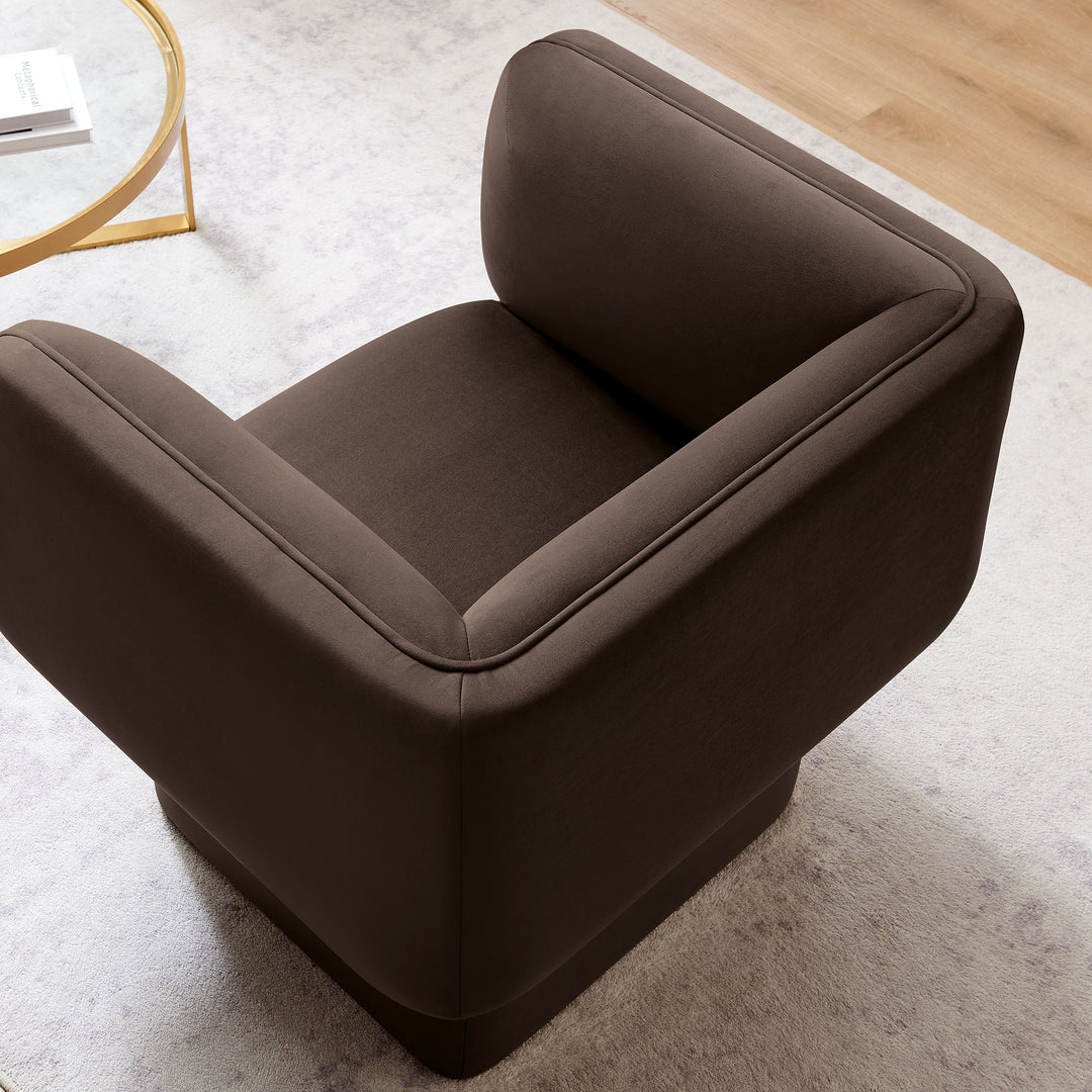 Tala Brown Accent Chair