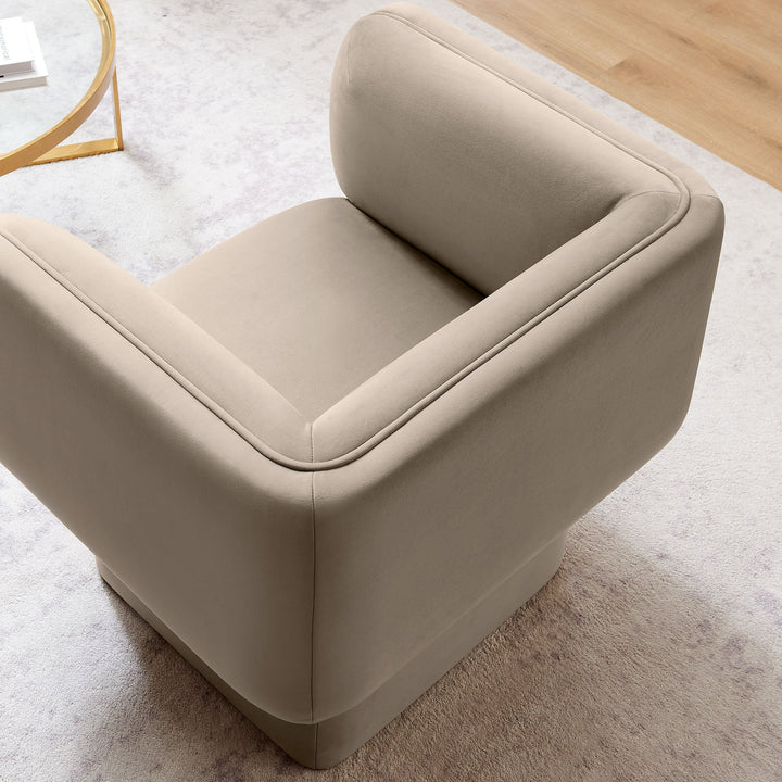 Tala Taupe Accent Chair