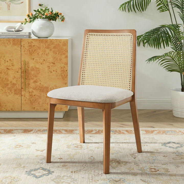 Cana Honey and Ivory Dining Side Chair