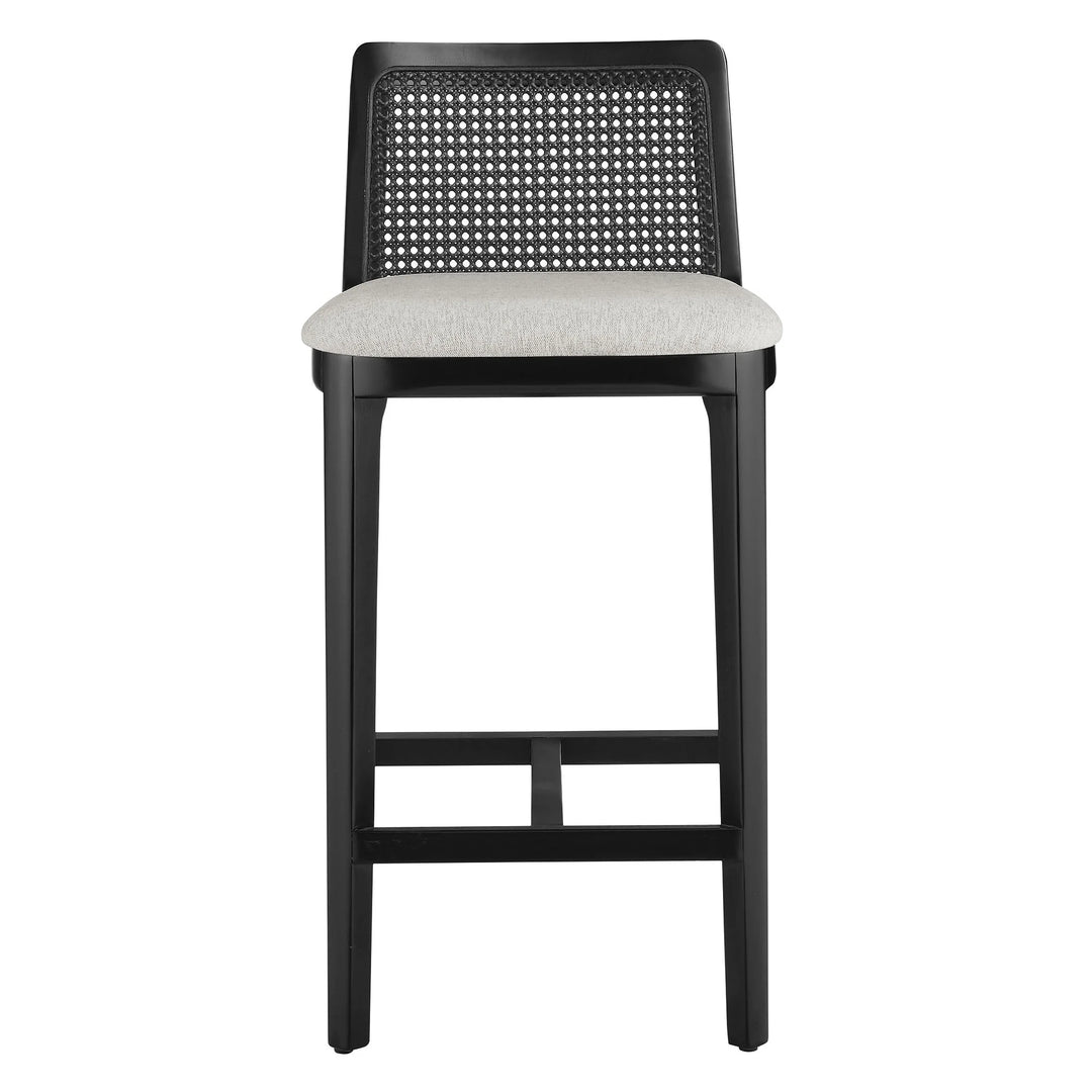 Cana Black and Ivory Counter Stool