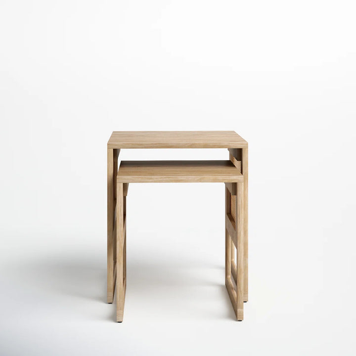 Cinna Solid Wood Nesting Tables