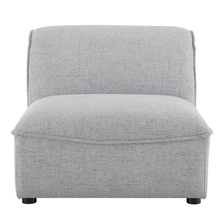 Corta Armless Chair Light Gray