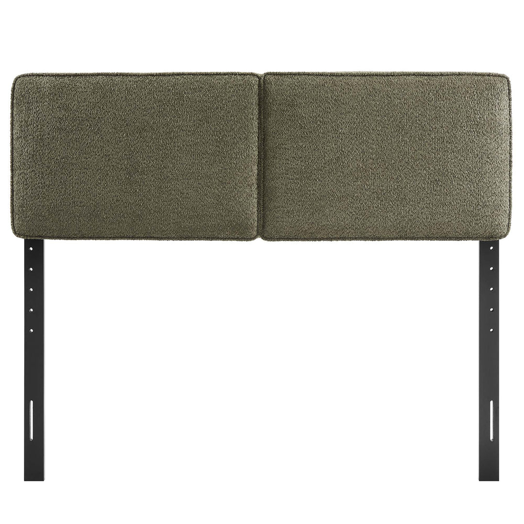 Linda Boucle Queen Headboard