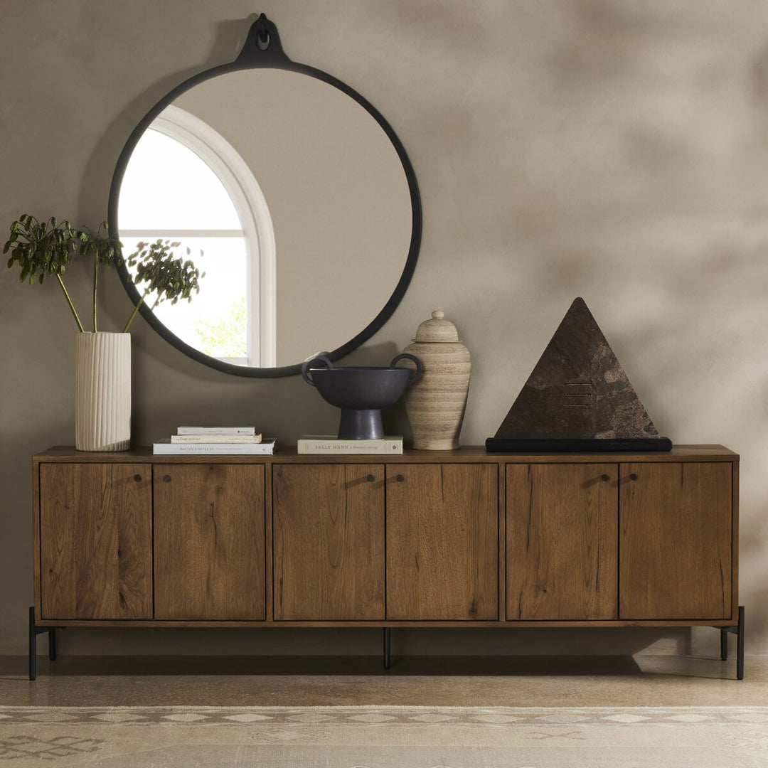 Warm Oak Console