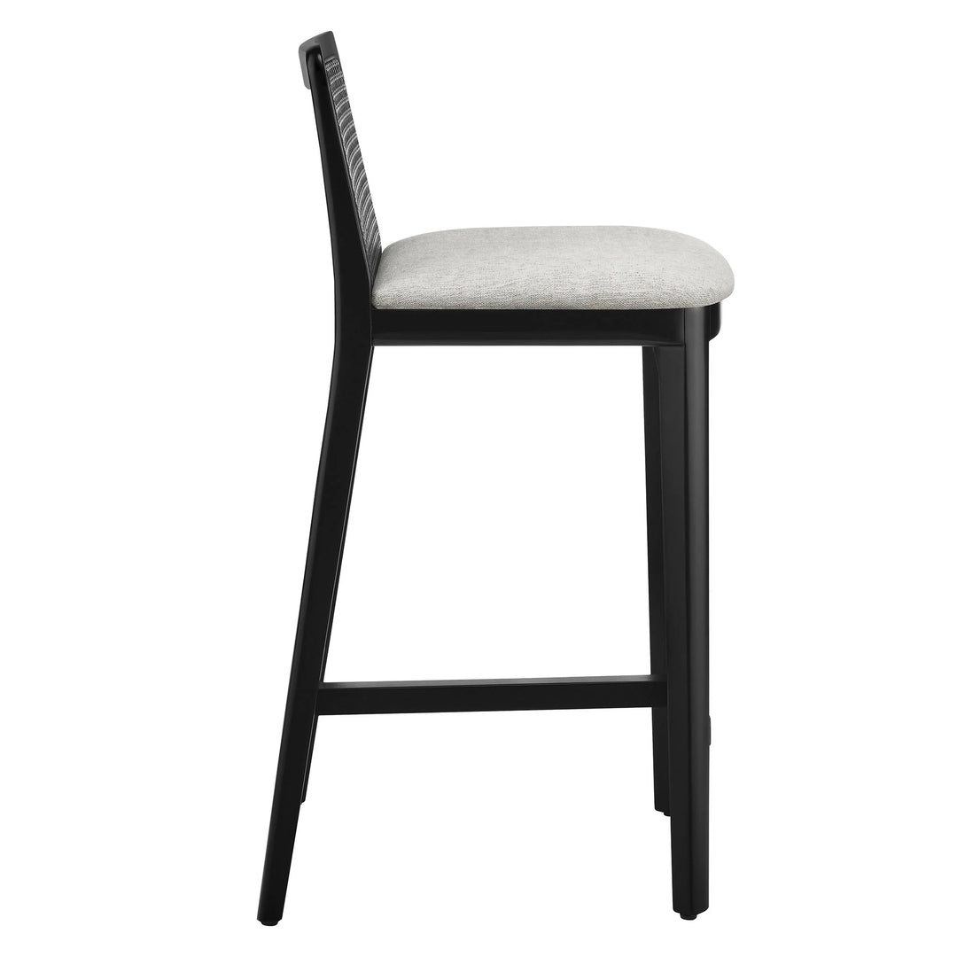 Cana Black and Ivory Counter Stool