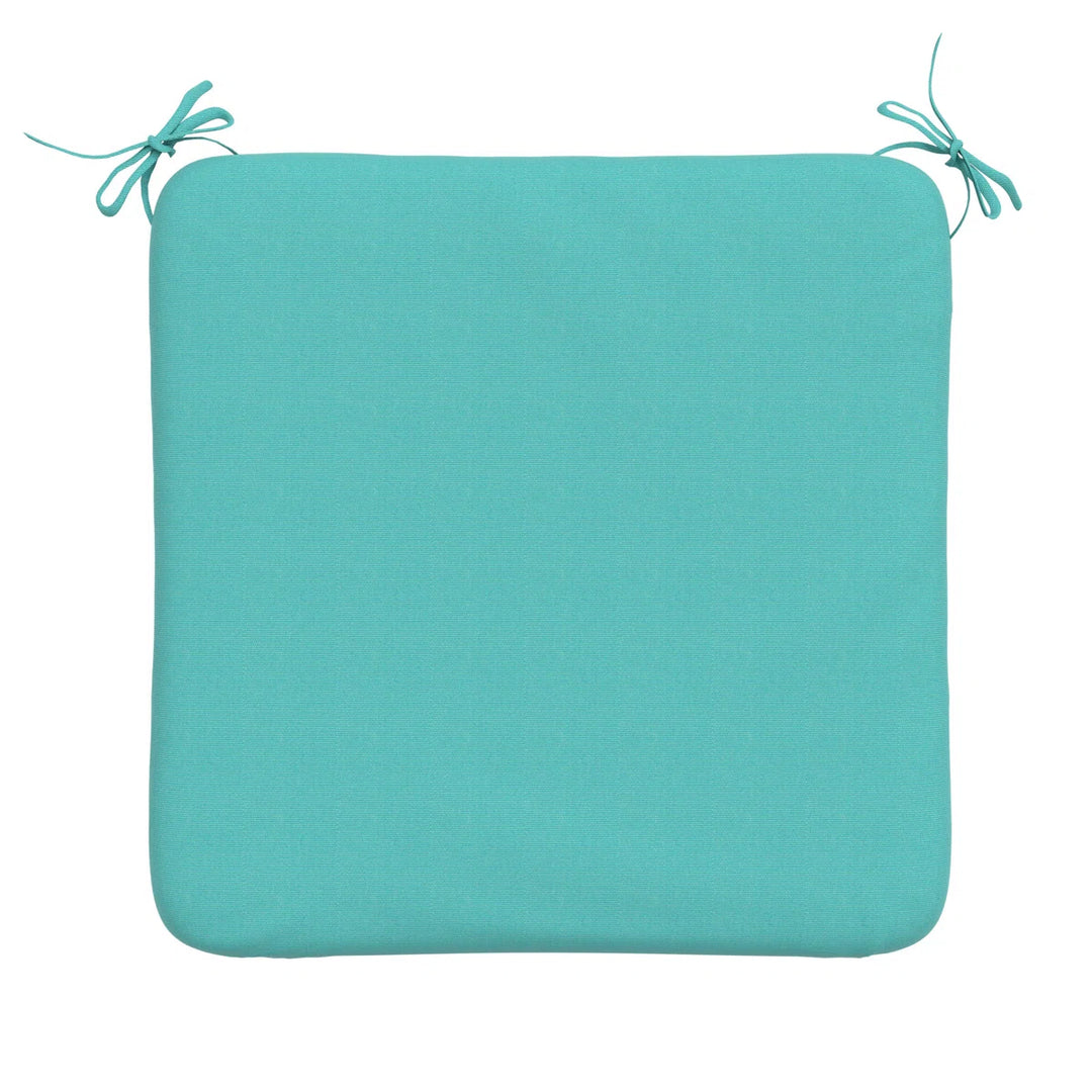 Sunbrella Square Dining Chair Cushions (Set of 1), 3" Foam Replacement Cushion