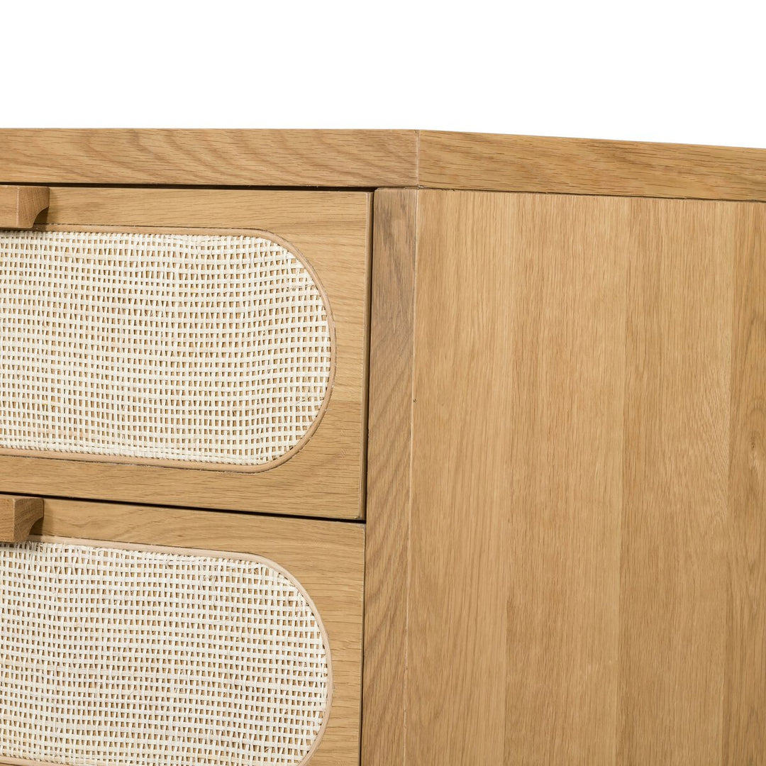 Chey Cane 5 Drawer Dresser