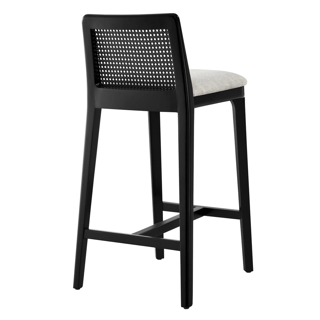 Cana Black and Ivory Counter Stool