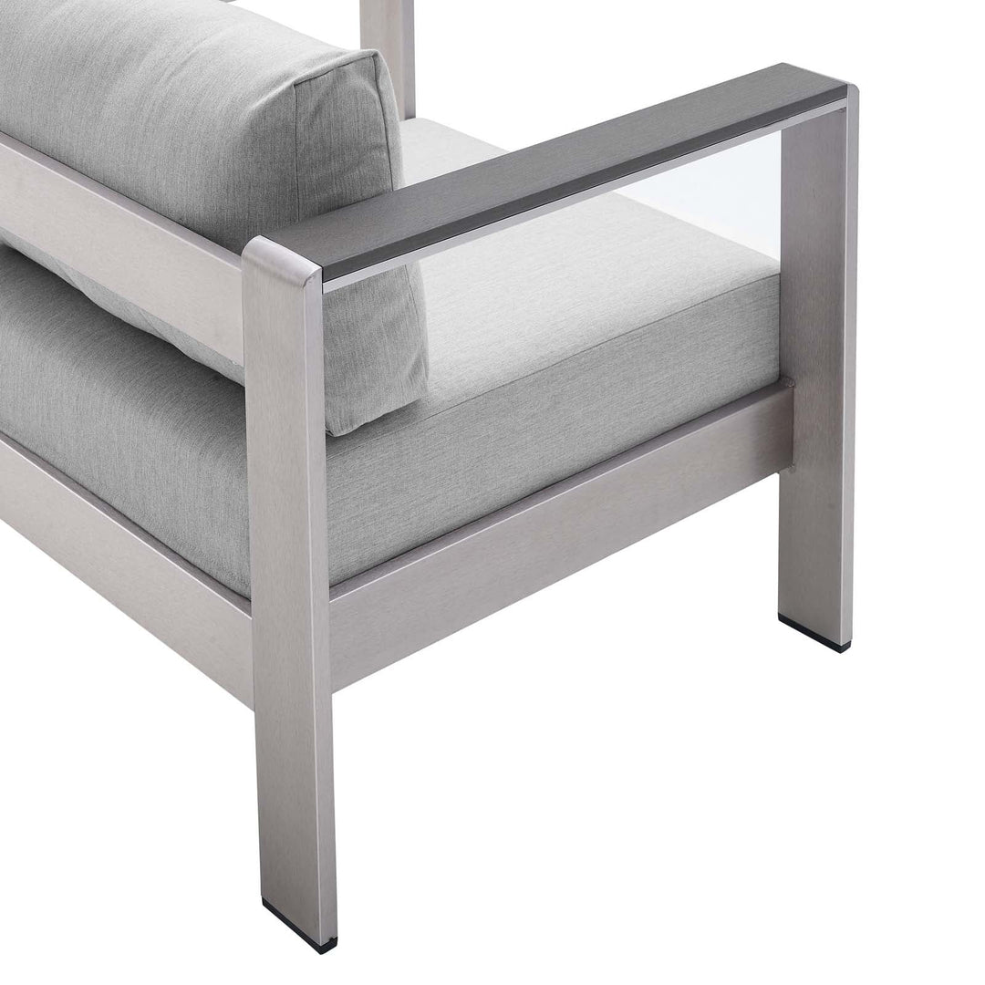 Rohe Outdoor Patio Aluminum Armchair