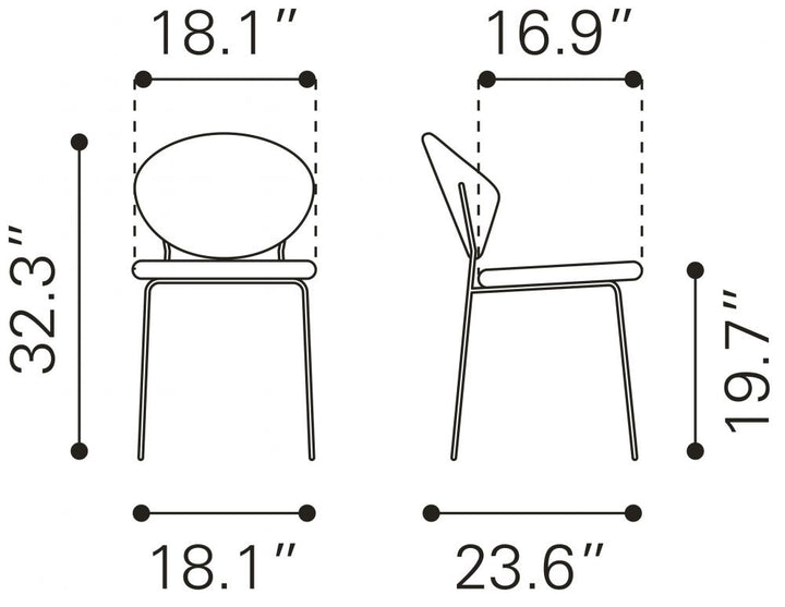 Geo Dining Chair - Set of 2